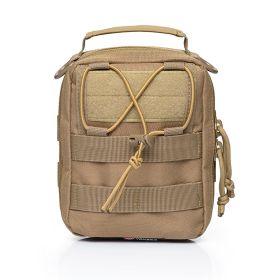 Multi Functional Outdoor Tactical Army Fan Accessory Bag (Option: Mud)