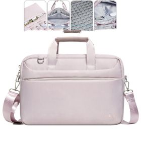 Simple And Creative Solid Color Laptop Bag (Option: Lotus pink-13inches)