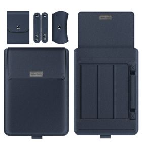 Notebook Stand Computer Liner Storage Bag (Option: Dark Blue-11inch 12inch)