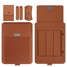 Notebook Stand Computer Liner Storage Bag (Option: Camel-11inch 12inch)