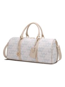 Jovani Duffle Weekender (Color: White, Material: Polycarbonate)